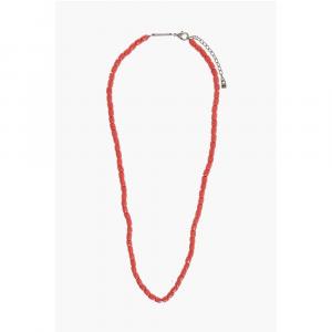 Металлическое ожерелье со смоляными деталями Dsquared2, красный