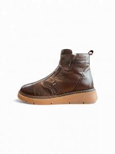 Begoria Ботинки 'ComfortRise Soft Leather Boot' в темно-коричневом цвете