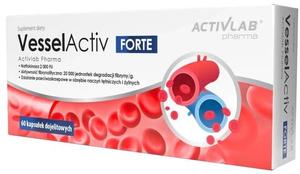 Весселактив, Форте, Наттокиназа циркуляция, 60 капс. Activlab Pharma