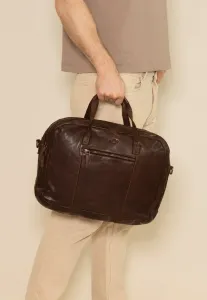 Сумка для ноутбука jaxon Gusti Leder, Dunkelbraun