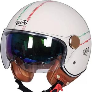 Шлем мотоциклетный Shizicong Vespa, белый