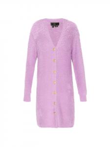 Женский кардиган сиреневого цвета faina