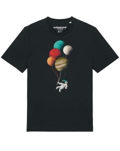 Рубашка Watapparel Balloon Spaceman, черный