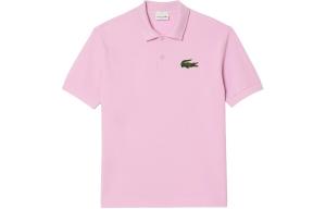 Рубашка поло унисекс розовая Lacoste, розовый