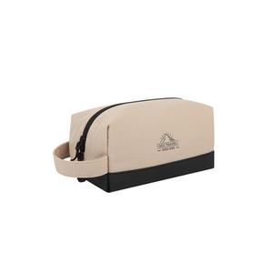 GOX Холщовая спортивная сумка для туалетных принадлежностей однослойная Unisex Ecru Khaki Gray Orange, Khaki-Single Layer