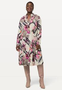 Платье Ulla Popken Jersey dress, Offwhite/Off-White