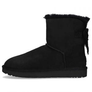 Ботинки зимние UGG WMNS Mini Bailey Fluff Bow, черный