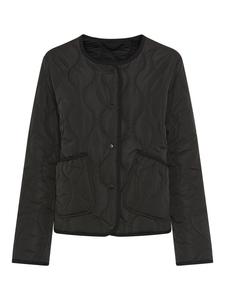 Стеганая куртка черного цвета Laura Scott