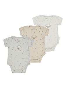 Sterntaler Набор из 3 боди с изображением собаки Лаки, разноцветные