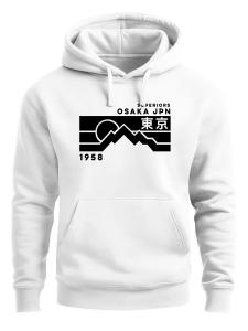 Толстовка Neverless Osaka Retro, белый