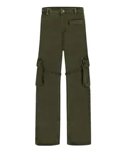 Брюки-Карго с карманом для мобильного телефона FlãNeur, зеленый