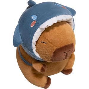 Плюшевая игрушка милая капибара высота 22 см Happy Fish