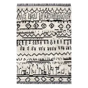 Племенной мягкий ковер Tessa с бахромой Nuloom, 122x183 см