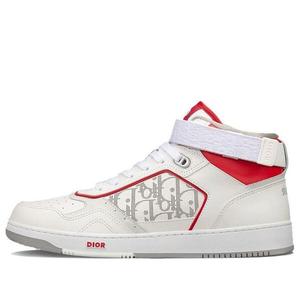 Кроссовки b27 high sneaker boots 'white red' Dior, белый