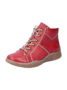 Rieker Удобные ботильоны красного цвета