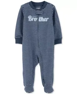 Хлопковая пижама для сна и игр для маленьких мальчиков Carter's, синий