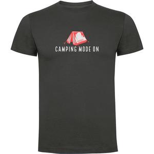Футболка с коротким рукавом Kruskis Camping Mode On, серый