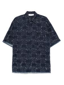 Рубашка с короткими рукавами Études Studio, синий
