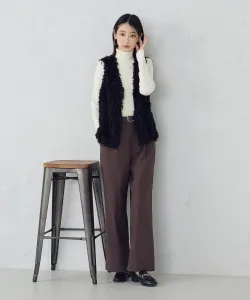 Жилет с бахромой Comme Ca Ism, цвет Black