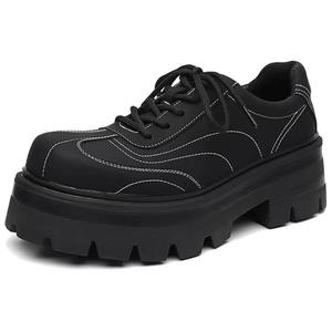 TH FABRICATE Повседневные туфли унисекс черного цвета