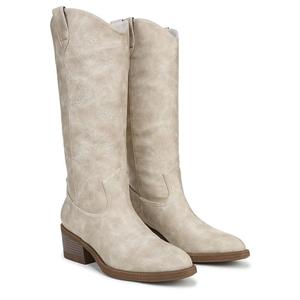 Сапоги до середины икры в западном стиле Blowfish Malibu, white/cream