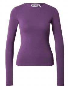 WEEKDAY Лонгслив в цвете Blackberry