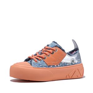 Кеды BELLALILY Skateboard Shoes Women's Low-Top, розовый
