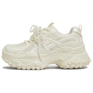 BASTO Женские белые кроссовки Low Top Chunky, цвет White