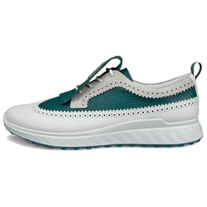 Ecco Кроссовки для гольфа Golf S Casual Collection, мужские, белые, зеленые