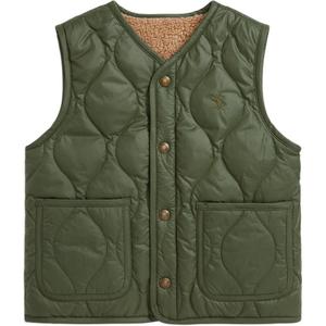 Детская пуховая жилетка Polo Ralph Lauren, темно-бежевый