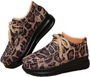 Легкие лодочные туфли для женщин, женские лоферы на платформе с каблуком, противоскользящие рабочие туфли для женщин, удобные ZJWBB, Grey