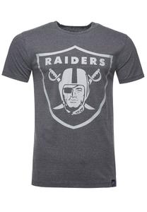 Классическая футболка Recovered Shirt NFL Raiders Classic Vintage, темно-серый