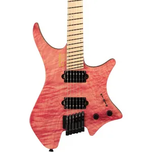 Электрогитара Strandberg Boden J Artisan 6 Maple Tochi, Trans Pink