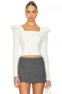 Топ-Ажур aliyah For Love & Lemons, бежевый