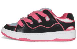 Ollieskate Противоскользящие износостойкие низкие скейтбордные кроссовки унисекс, черный, розовые, синий