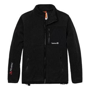 Куртка polartec fleece jacket 'black' Timberland, черный