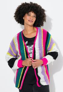 Кардиган STRAIGHT FIT STREIFEN BALLONÄRMEL Angel of Style, мультиколор