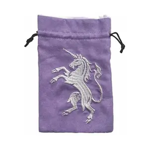 Геральдическая сумка для игральных костей - Единорог, Dice Bags (Black Oak)