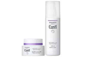 Набор уходовой косметики KERUN для подтяжки и увлажнения против морщин, увлажняющий, антиоксидантный 40г+140г Curél
