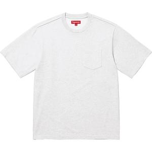 Футболка с карманом s/s ss25 Supreme, серый/серый