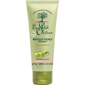 Увлажняющая маска для лица с оливковым маслом для сухой и чувствительной кожи 75мл, Le Petit Olivier