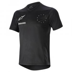 Мотоджерси с коротким рукавом Alpinestars Alps Topo, черный