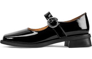 Rosa Bianca Туфли Мэри Джейн женские, черные/бежевые