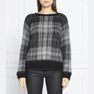 Свитер обычного кроя с добавлением шерсти Liu Jo, серый