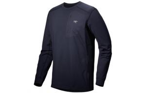 RHO LT Толстовка мужская Arcteryx, черный sapphire/черный sapphire