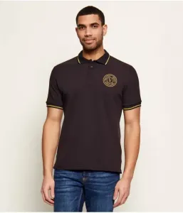 Полюс slim fit Versace Jeans Couture, черный