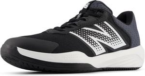 Мужские теннисные кроссовки New Balance 696 V4 для хард-корта, белый/черный