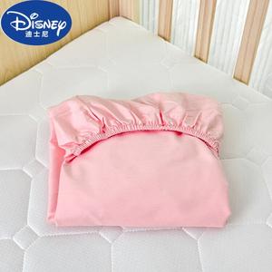 Disney Простыня на резинке 100х56 см, хлопок, цвет розовый