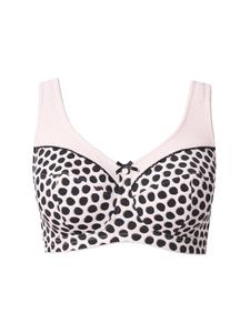 Бюстгальтер Relief розового цвета Ulla Popken