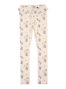 Lil'Atelier Скинни-легинсы 'NMFGAVO' из шерсти, цвет White